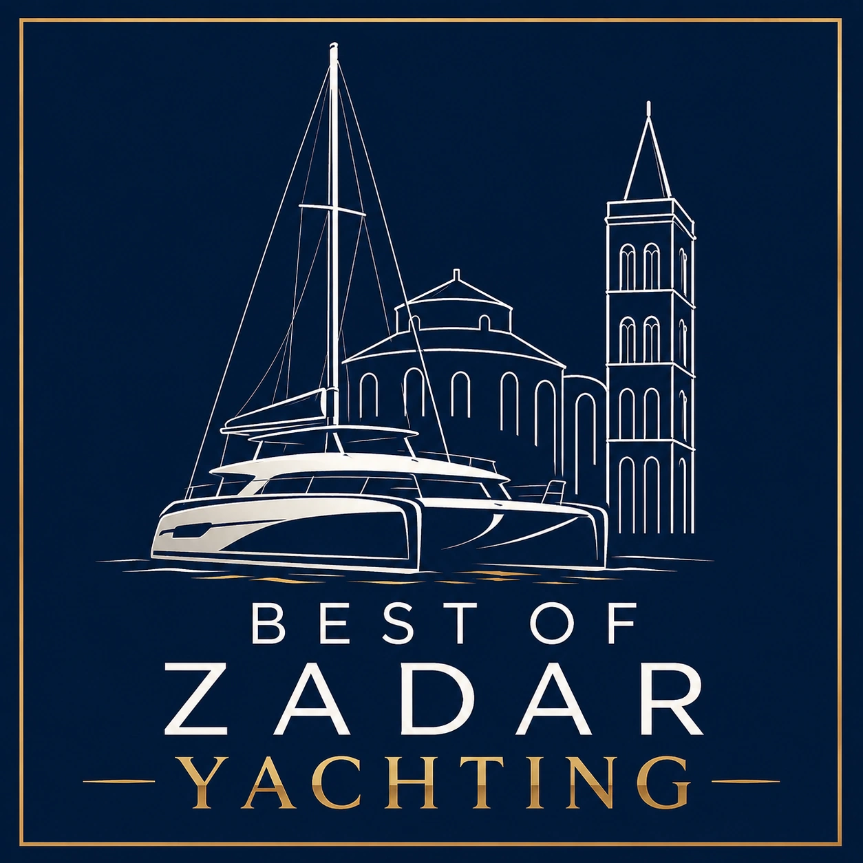 Best of Zadar Yachting — katamaran i zadarska panorama